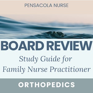 ORTHO Study Guide for Family Nurse Practitioner Board Exam eBook