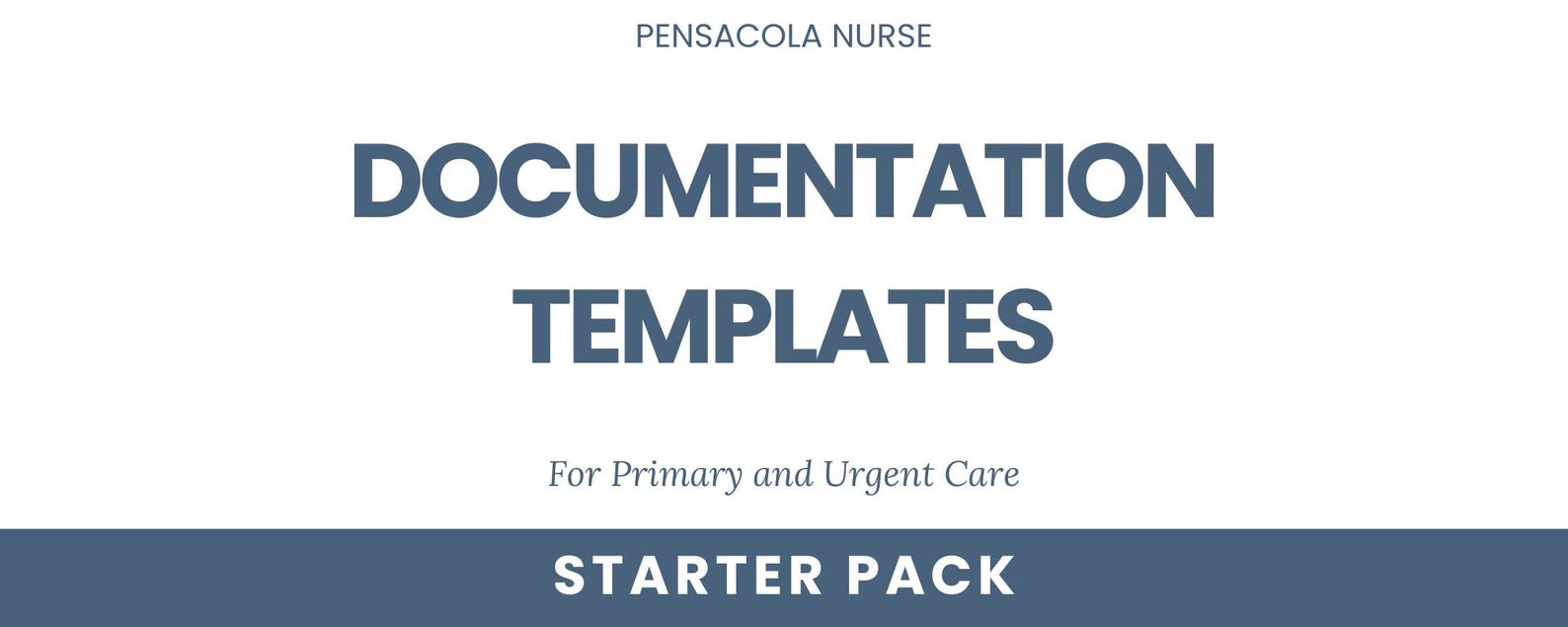 STARTER PACK: Documentation Templates for Primary and Urgent Care - Etsy