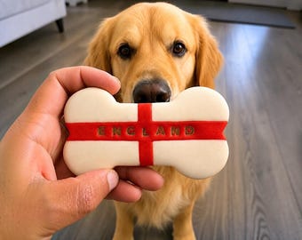ENGLAND World Cup XL Biscuits Bone - Set of 3
