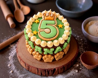 Paw Dog Cake (GREEN)