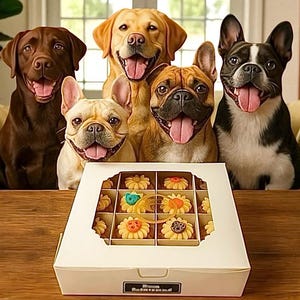 MINI DOG PUPCAKES