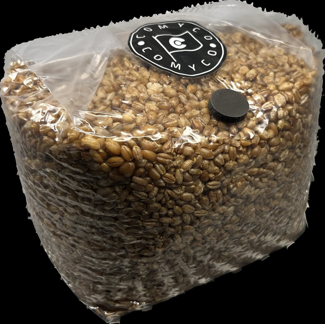 2lb Rye Grain Spawn Bag With Injection Port Etsy
