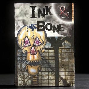 Dark Academia Skull Journal Set: Gothic Writing Gift