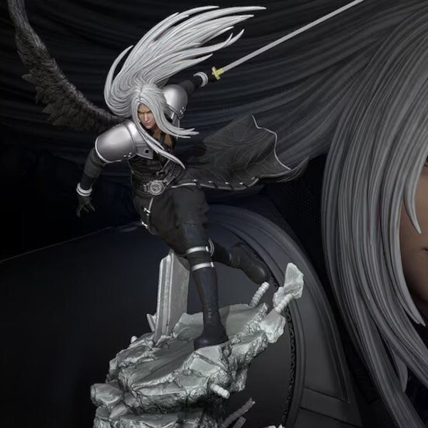 Final Fantasy - Sephiroth (Diorama) - Modelo Digital 3D - STL