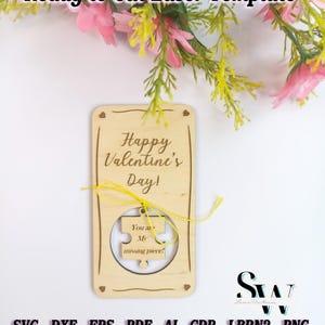 Descarga digital de la pieza que me falta, plantilla AI de pieza de rompecabezas, SVG de San Valentín, plantilla de regalo para él/ella, compatible con todos los láseres dxf pdf