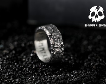 Handmade Viking Ring Norse Rune ring for men stainless steel Viking amulet ring amulet / Pagan Gift / jewelry gift/gothic jewelry