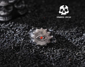 Silver pirate rings, skulls and crosses, vintage pirate signet rings, titanium pirate jewelry, gifts for seafarers' husband