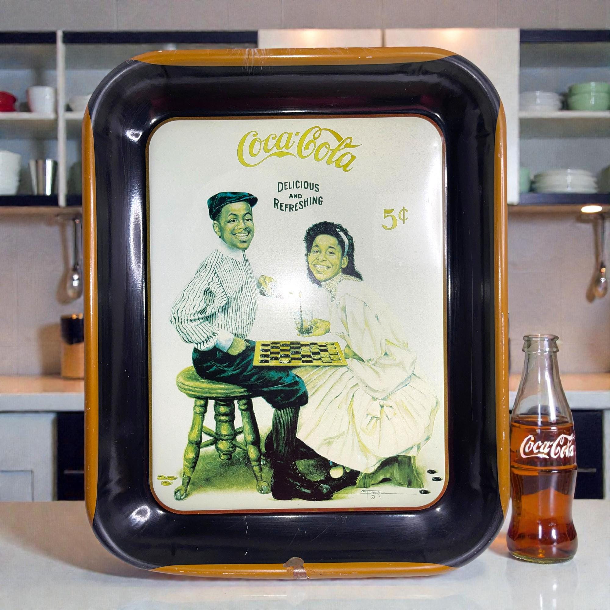 1994 Coca-cola “winning Smiles” Tray • Just Smile Series • Vintage