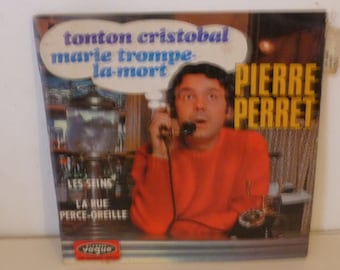 1967 original vinyle record Pierre Perret /tonton Christobal French song Pop