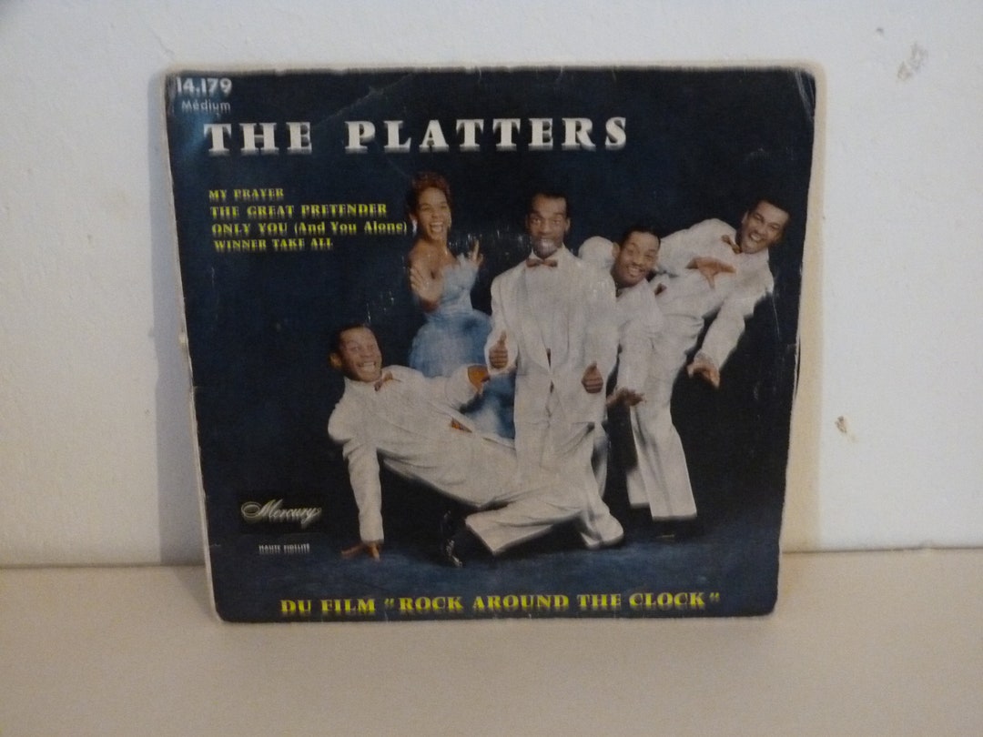 1956 Original Vinyle Record the Platters ONLY YOU 4 Songs Etsy