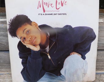 Disco de vinilo original de 1990 Little Monie love /it's a shame /Electronoc down tempo