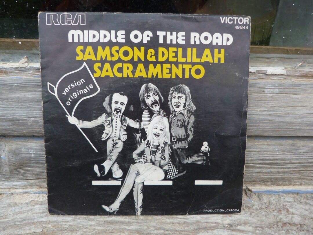 Mine Rd Samson Young 1971 Original Vinyle Record Middle of the Road / Samson & Delilah /pop ...