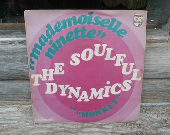 1969 Original vinyl record 7 The soulful Dynamics / Monkey /Soul Socca reggae pop