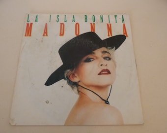 1980 Original vinyle record  MADONNA /La Isla bonita
