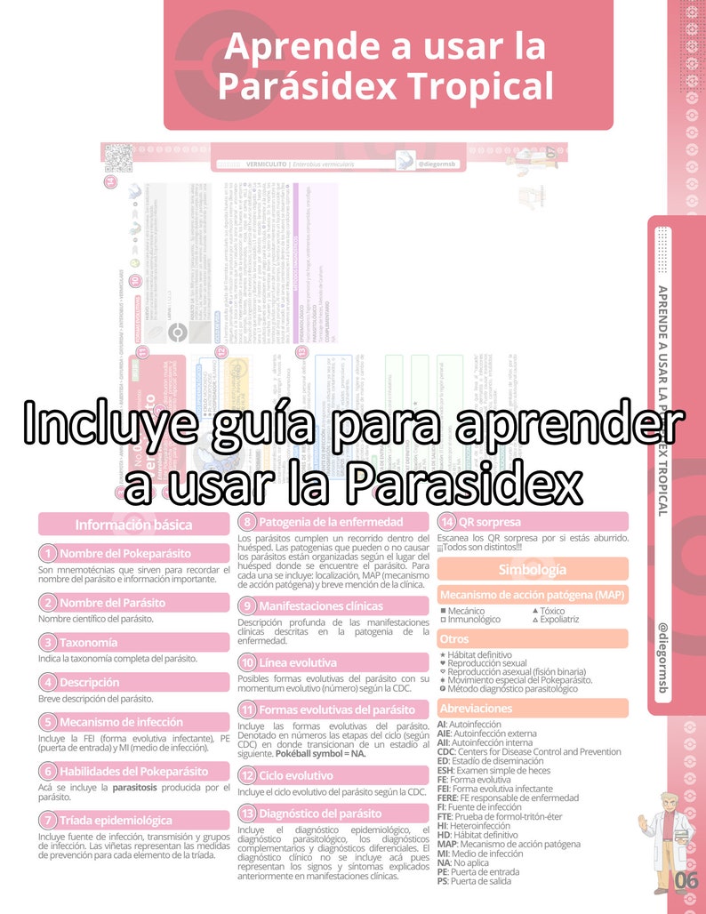 Parasidex: Parasitología médica 画像 2