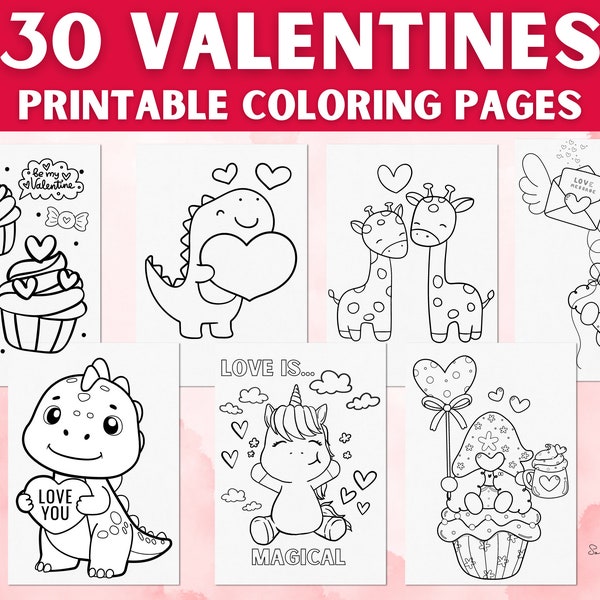 Valentine Coloring Pages For Kids Toddlers Preschoolers Toddlers Coloring Book Simple Coloring Pages Valentine's Day Kids Activity Printable