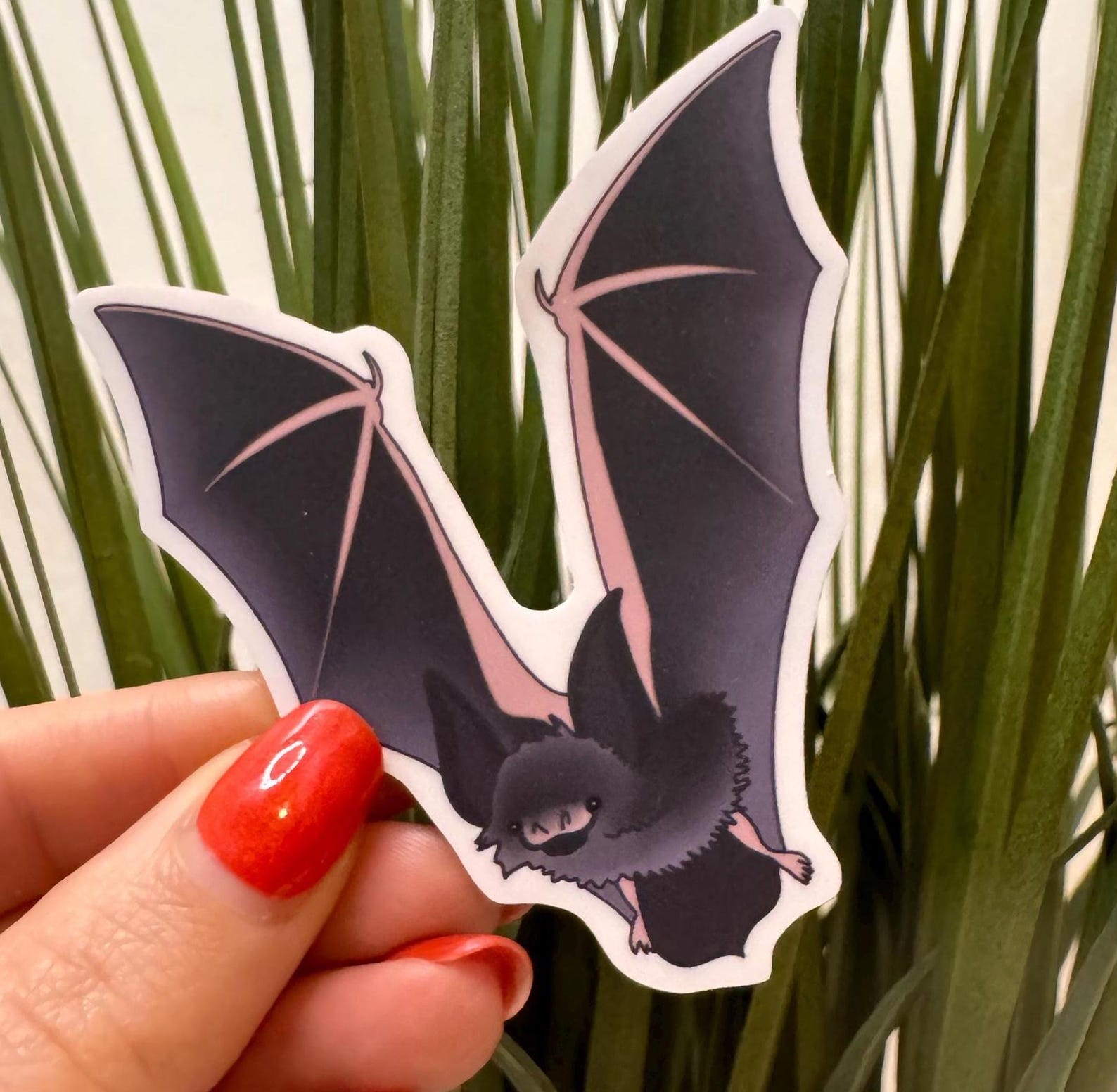 Bat, Nature Sticker, Wildlife Sticker for Laptops, Water Bottles ...
