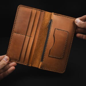 Cartera personalizada | Regalo de titular de tarjeta de cuero personalizado para hombres y mujeres, regalo único para él o ella