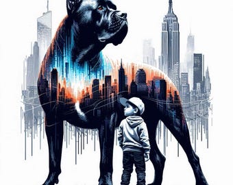 Cane Corso Digital Art