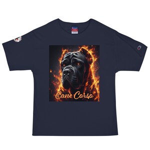 Cane Corso flaming  Champion T-Shirt
