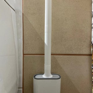 Soap Dispensing Toilet Brush with Holder TPR Silicone Long Handled Cleaning  Brush Wc Toilet Brushes Bathroom Accessories