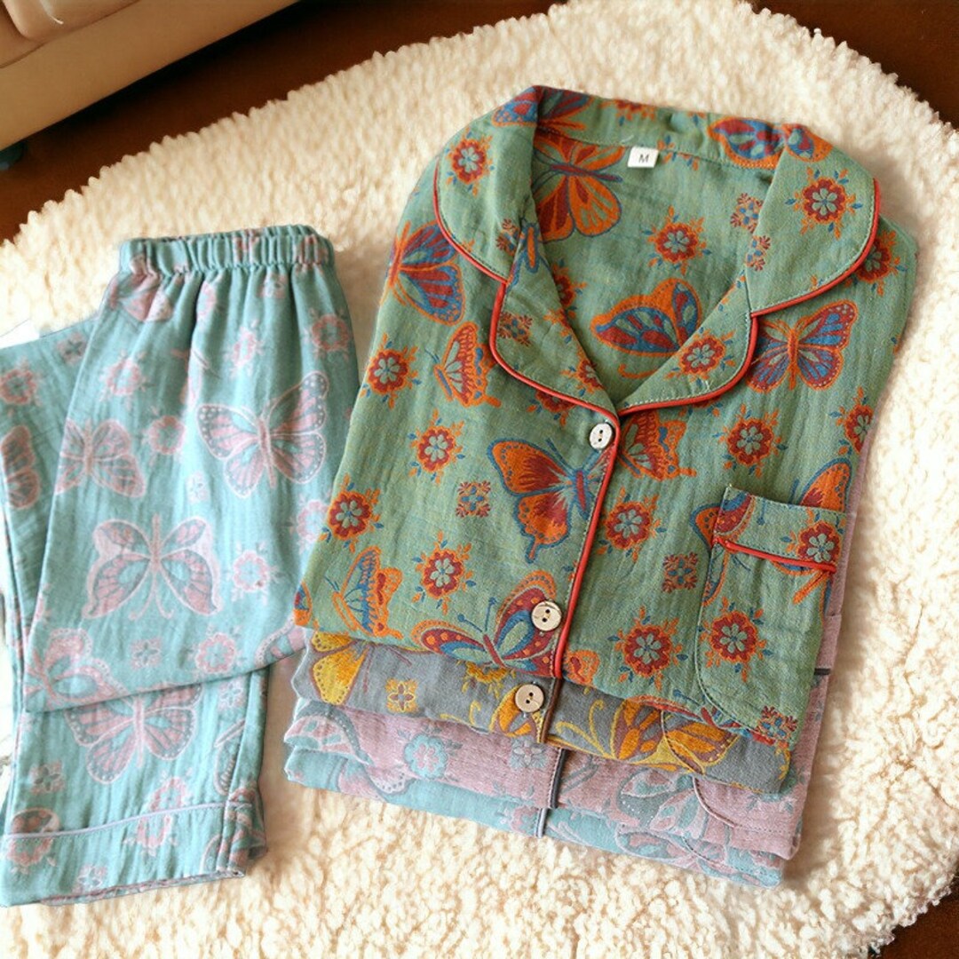 Butterfly Pjs Winter Pajamas Animal Pjs Coquette Set Etsy New Zealand