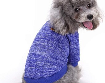 Pet Dog Clothes Dog Sweater Soft Thickening Warm Pup Dogs Shirt Winter Puppy Sweater for Dogs