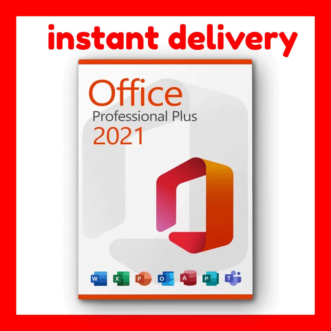 Microsoft Office 2021 Professional Plus Lifetime Activation Key Fast ...