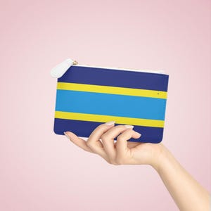 Deaf Awareness Pride Flag Mini Clutch Bag, Deaf Awareness Bag, Small Handbag for Events, Deafness Flag Purse, Awareness Pride Accessories