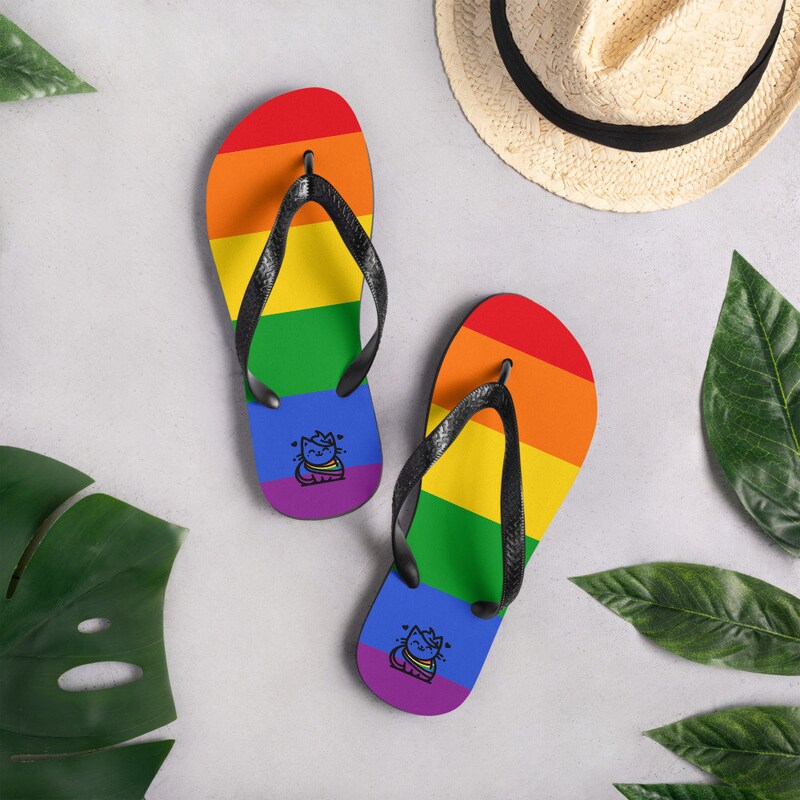 Gay Flipflop - Etsy