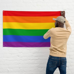 LGBT Pride Flag | Pride Gift For Pride Month | Support LGBTQ Friendly