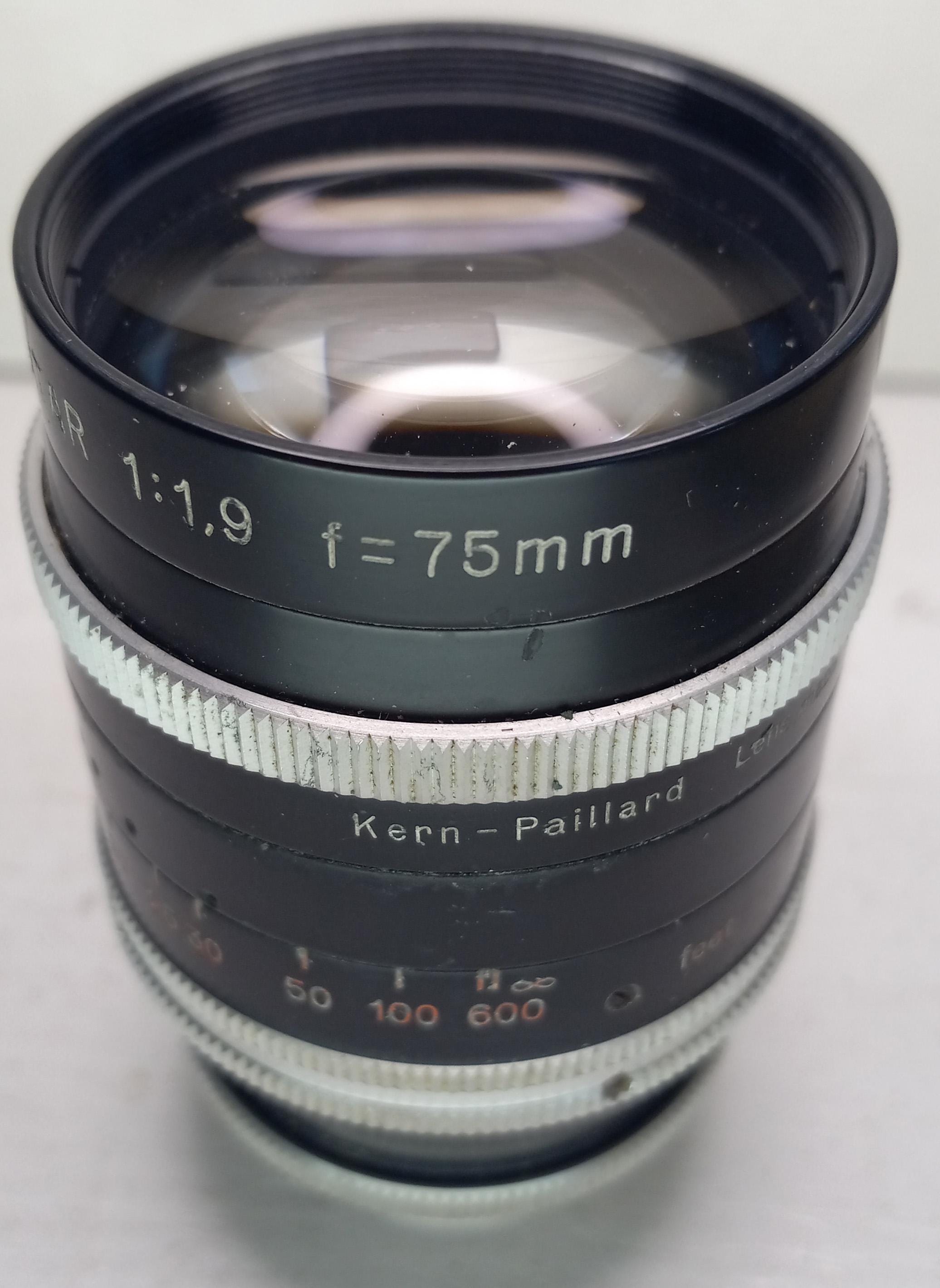 Vintage Switar 75mm F/1.9 C-mount Lens for Bolex 16mm - Etsy