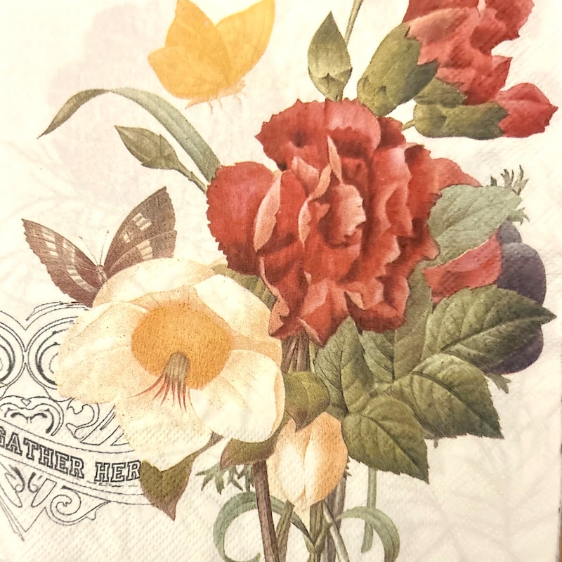 Vintage Style - Decoupage Napkin