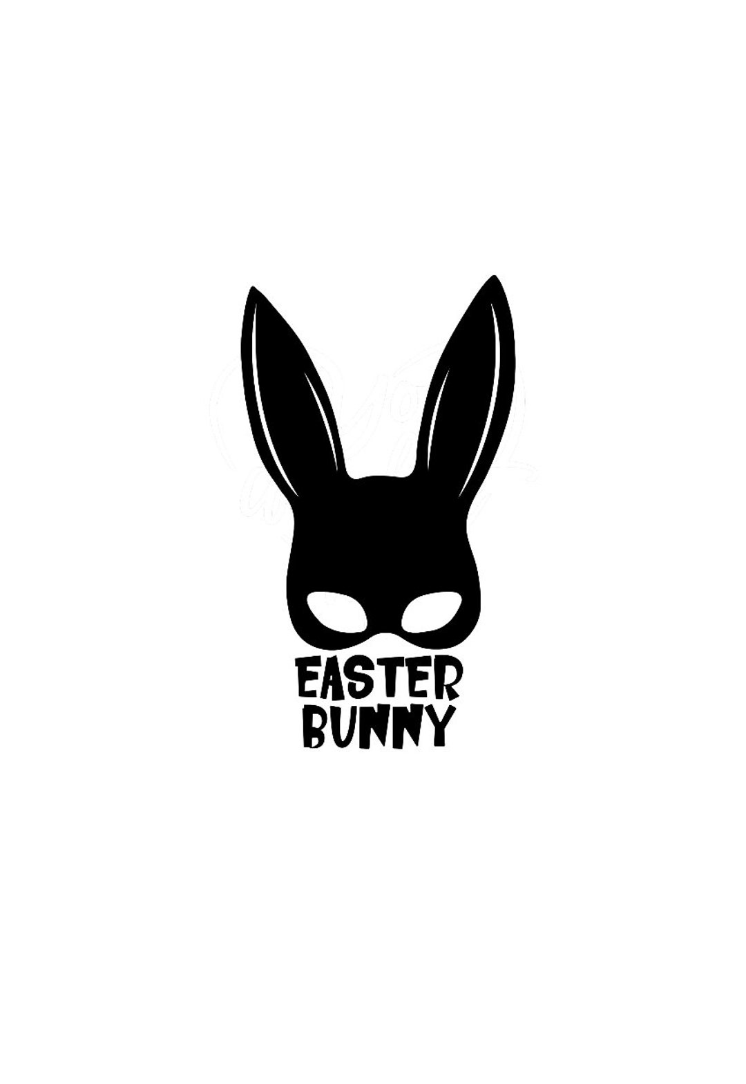 Buy Easter Bunny Svg Vector PNG Pdf PSD Jpeg Cricut Silhouette Funny ...