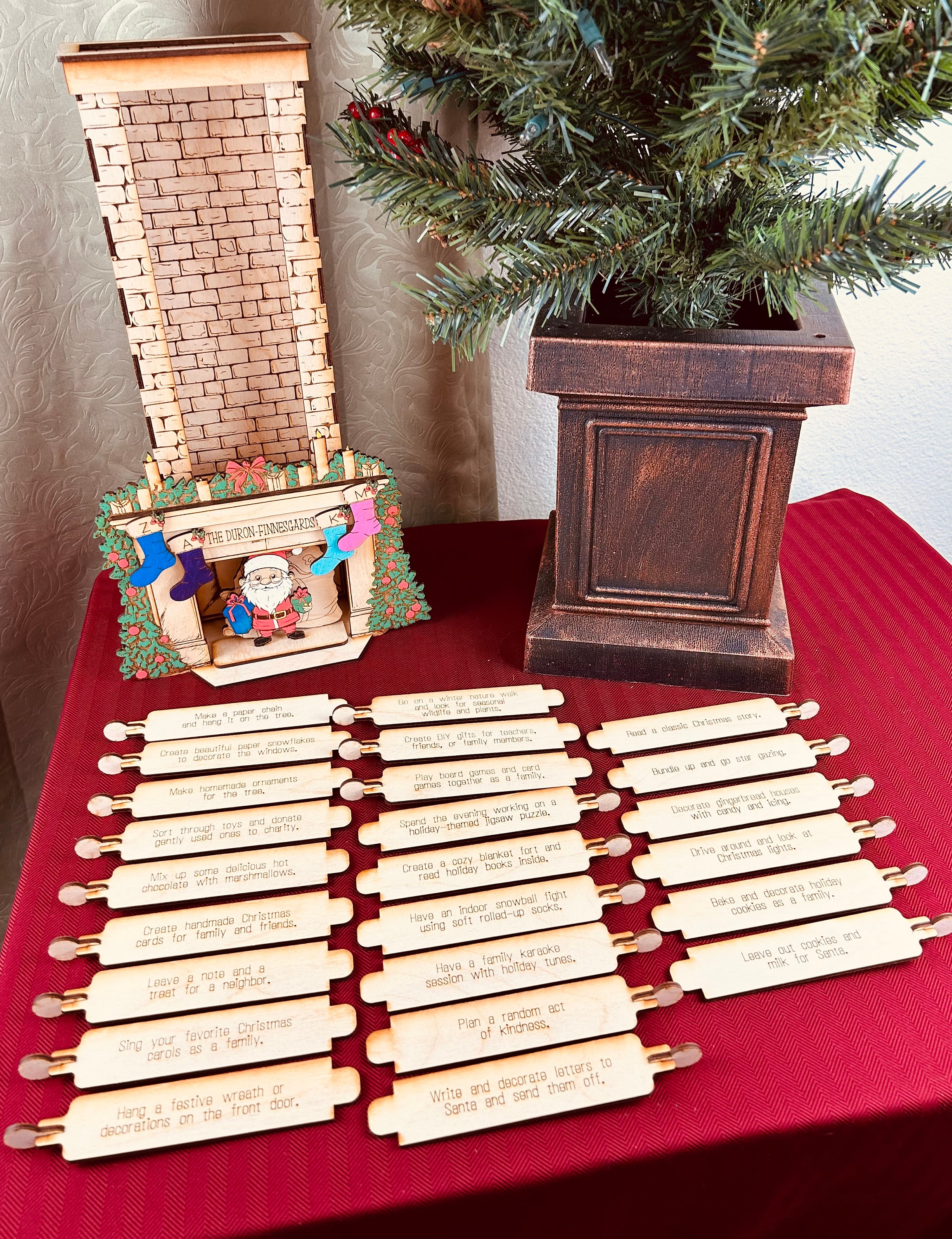 Christmas Countdown, Santa Countdown to Christmas, Santa Down the