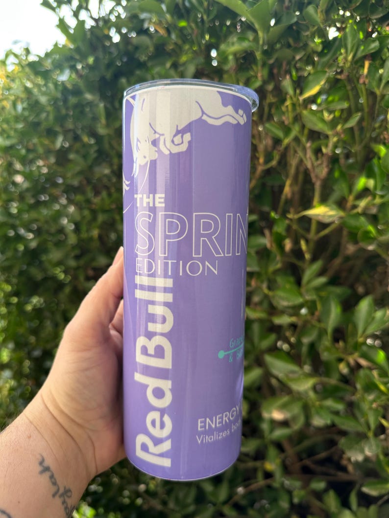 Special Edition RB Energy Drink Inspired 20oz Tumbler Spring Edition