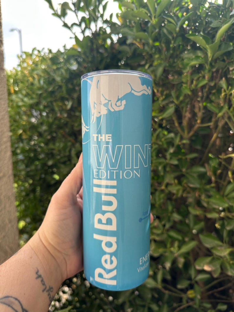 Special Edition RB Energy Drink Inspired 20oz Tumbler Winter Edition
