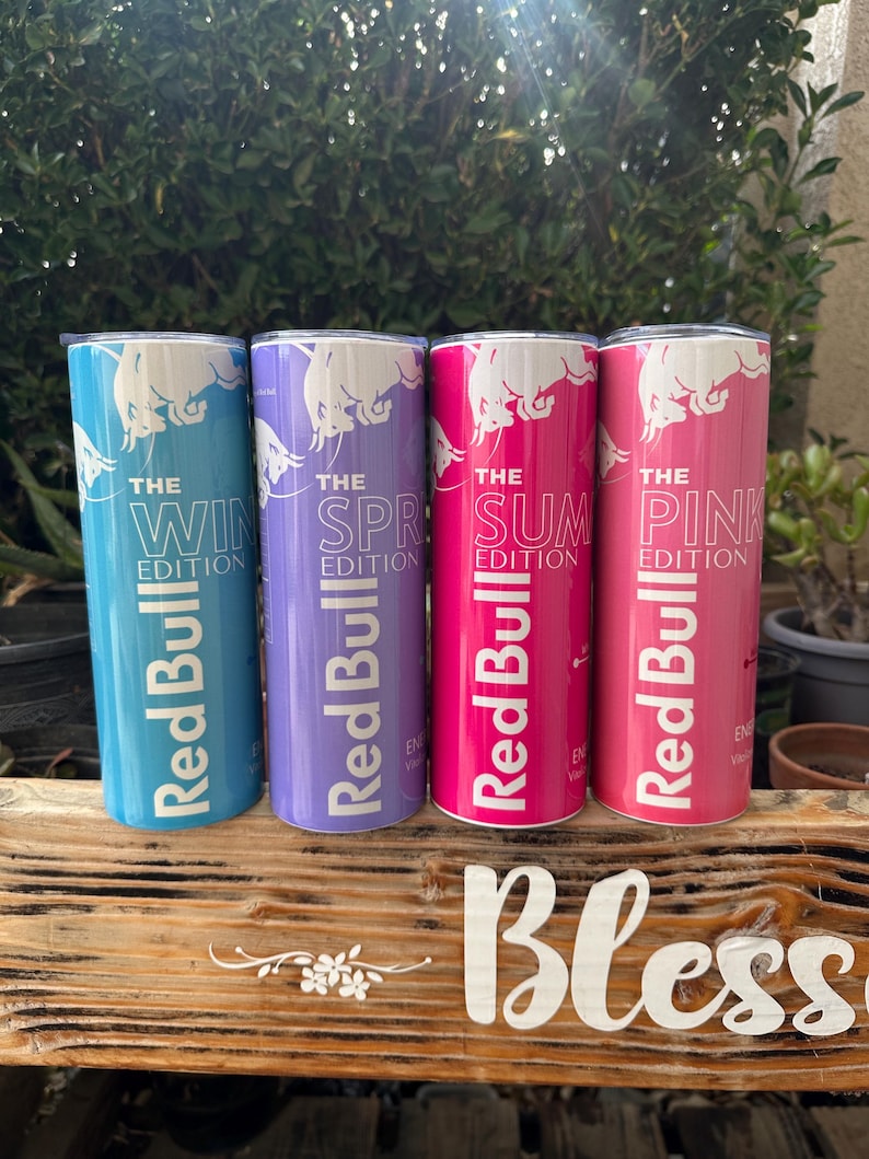 Special Edition RB Energy Drink Inspired 20oz Tumbler image 1