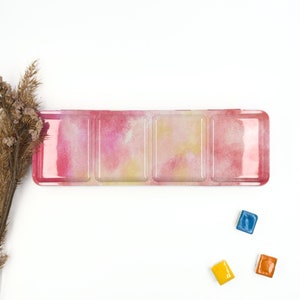 My Rock Way 24 Farben „Summer Time“, leere Metall-Aquarelldose mit oder ohne Näpfchen, Reisepalette, perfekt als Geschenk