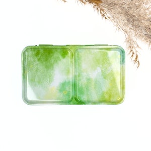 My Rock Wat Puste metalowe pudełko na akwarele 12 kolorów „Wiosenny piknik” z pojemnikami lub bez