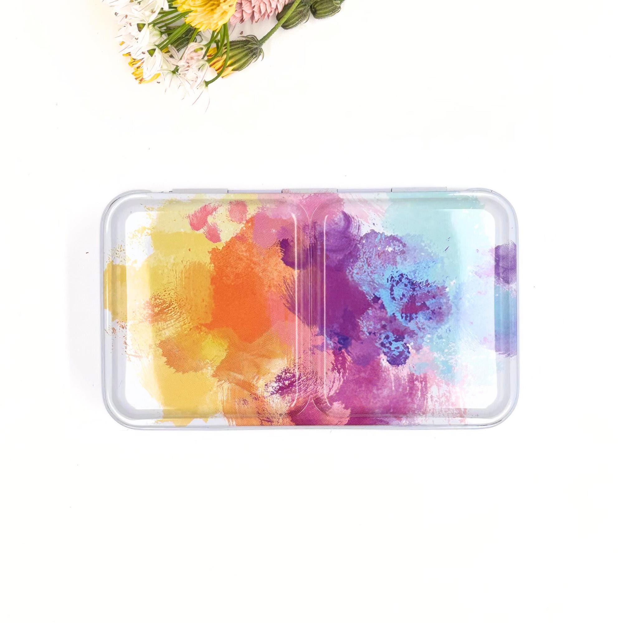 My Rock Way Aquarellbox - 48 Farben Metallbox Mit Mischpalette