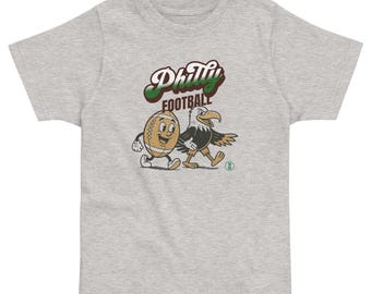 Philly Football Toddler T-Shirt | Retro Cartoon Eagle Graphic Tee