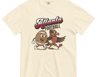 Atlanta Football T-Shirt | Retro Cartoon Falcons Graphic Tee