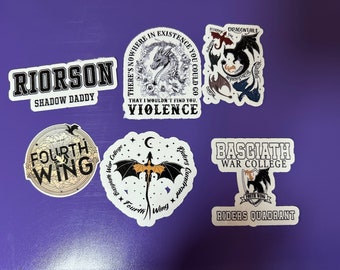 Fourth Wing Stickers
