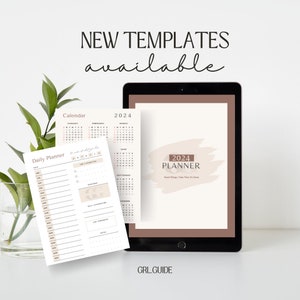 2024 Daily Planner pages (print as you go)