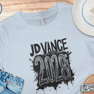 JD Vance 2028 Shirt, Vance shirt, Presidential Campaign Shirt, Retro Vintage Election T-Shirt, Vote JD Vance for President 2028