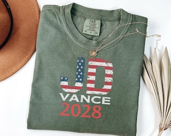 JD Vance 2028 Shirt, Vance Shirt, Presidential Campaign Shirt, Retro Vintage Election T-Shirt, Vote JD Vance for President
