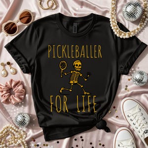 Pickleballer for Life Comfort Colors Shirt: Funny Graphic Tee