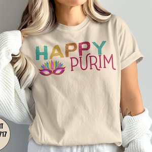 Happy Purim Shirt: Queen Esther Funny Jewish Holiday Tee