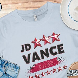 JD Vance 2028 Shirt, Vance Shirt, Presidential Campaign Shirt, Retro Vintage Election T-Shirt, Vote JD Vance for President 2028